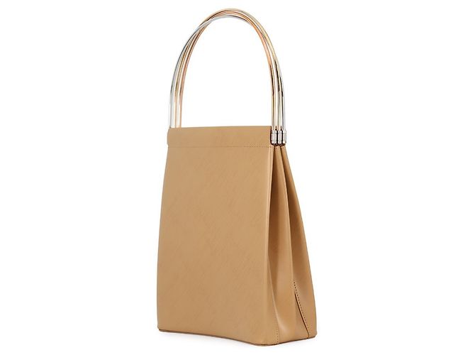 Borsa a mano in pelle Cartier Trinity Beige - vista 2