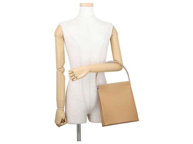 Borsa a mano in pelle Cartier Trinity Beige - vista 4