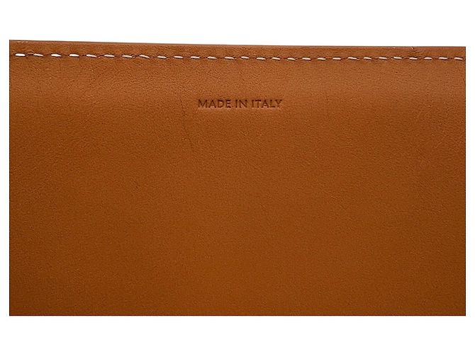 Cabas Céline Celine Vertikaler Canvas Tote Bag Beige Kamel - Ansicht 15