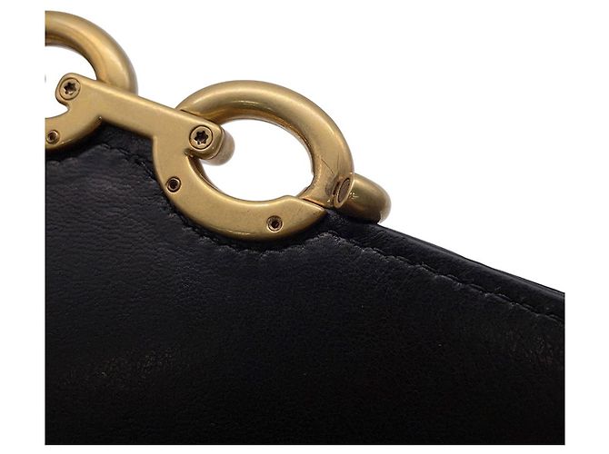 Yves Saint Laurent Chain/Shoulder Wallet Schwarz - Ansicht 13