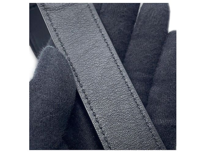 Céline Borsa a tracolla in pelle nera Celine Nero - vista 12