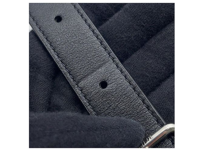 Céline Borsa a tracolla in pelle nera Celine Nero - vista 13