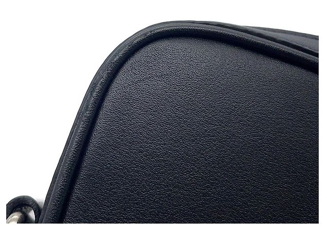 Céline Borsa a tracolla in pelle nera Celine Nero - vista 9