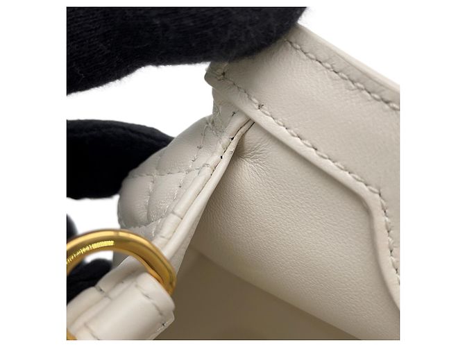 Christian Dior Jolie Mini Handtasche Weiß - Ansicht 10