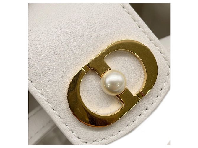 Christian Dior Jolie Mini Handtasche Weiß - Ansicht 11