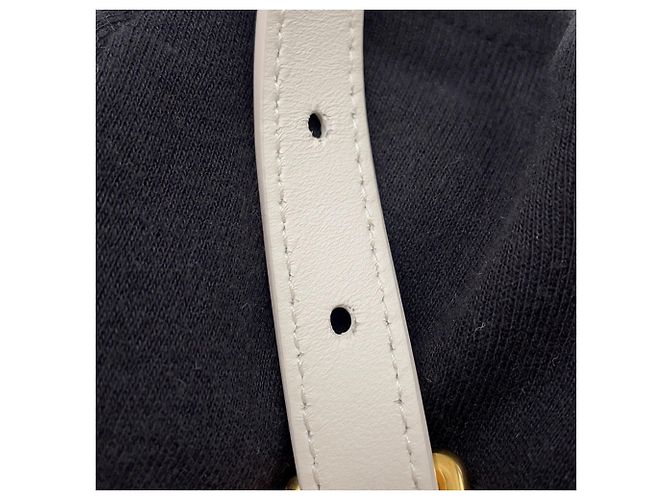 Christian Dior Jolie Mini Handtasche Weiß - Ansicht 13