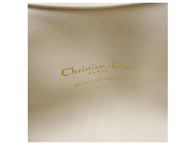 Christian Dior Jolie Mini Handtasche Weiß - Ansicht 14