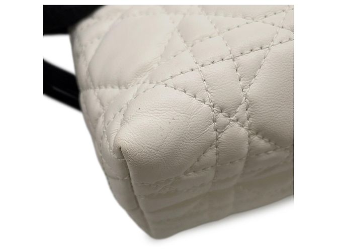 Christian Dior Jolie Mini Handtasche Weiß - Ansicht 7
