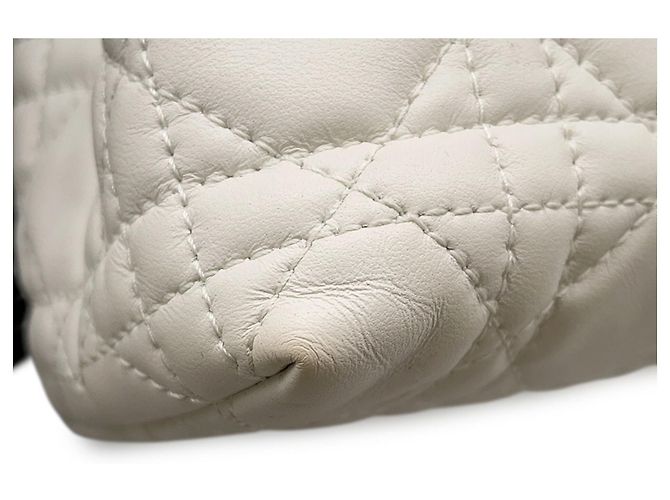 Christian Dior Jolie Mini Handtasche Weiß - Ansicht 8