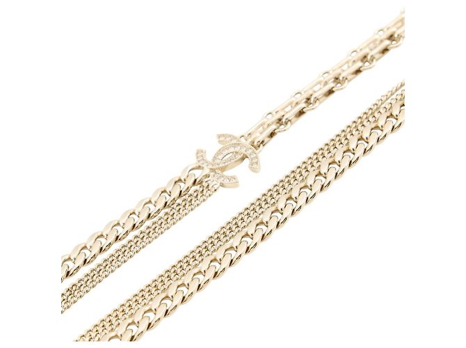 Chanel Coco Mark Strass-Halskette - Ansicht 2