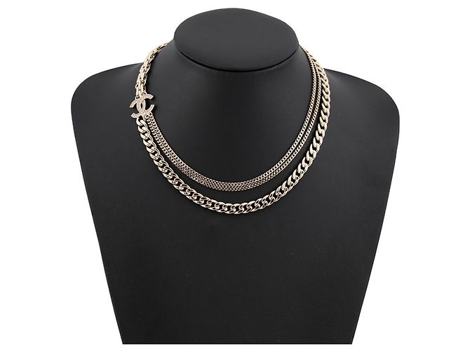 Chanel Coco Mark Strass-Halskette - Ansicht 4