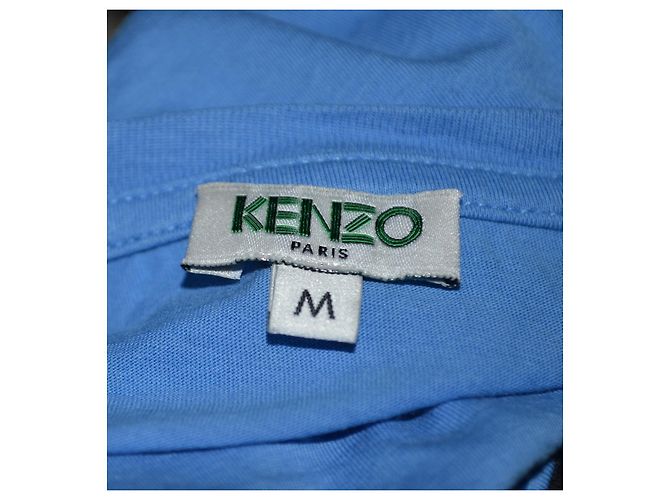 Camiseta Kenzo azul con estampado de palmera - vista 5