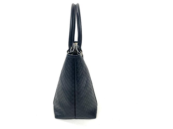 Borsa Tote Gucci Guccissima Nera Nero - vista 2