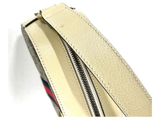 Borsa a Spalla Gucci Ophidia Beige - vista 5