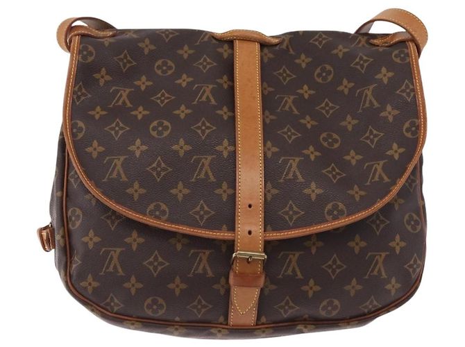 Louis Vuitton Saumur Monogram 35 Braun - Ansicht 2