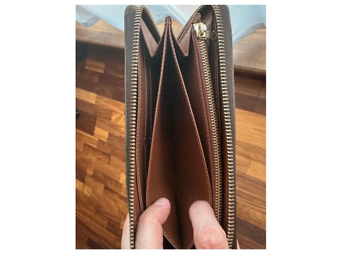 Louis Vuitton Portafoglio Monogram Canvas Marrone - vista 11