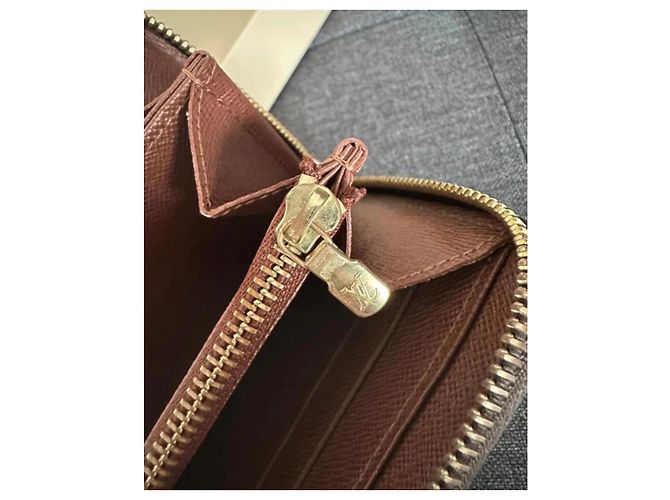 Louis Vuitton Portafoglio Monogram Canvas Marrone - vista 4