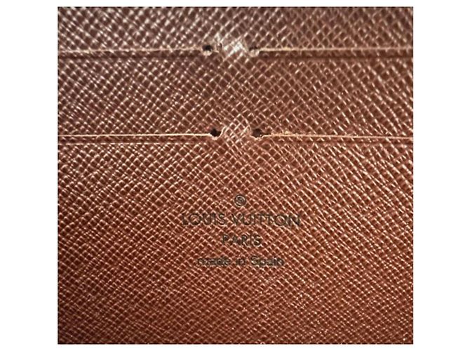Louis Vuitton Portafoglio Monogram Canvas Marrone - vista 5