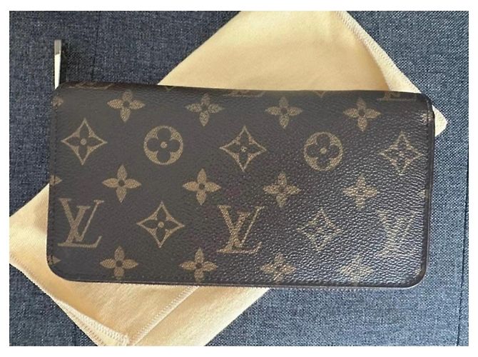 Louis Vuitton Portafoglio Monogram Canvas Marrone - vista 8