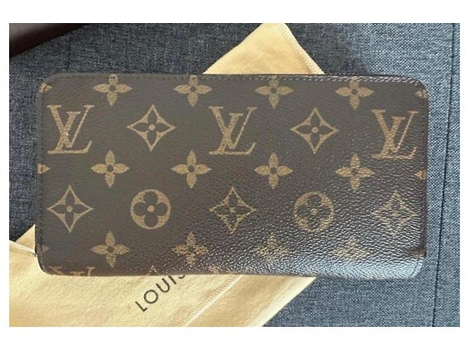 Louis Vuitton Portafoglio Monogram Canvas Marrone - vista 9