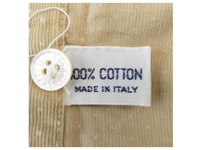 Autre Marque Camicia in cotone Barba Beige - vista 3