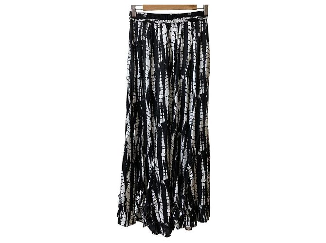 Autre Marque Falda con estampado Sov. DOUBLE STANDARD CLOTHING Negro - vista 2