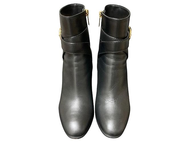 Leder-Stiefeletten BLANKA 85 JIMMY CHOO Schwarz - Ansicht 2