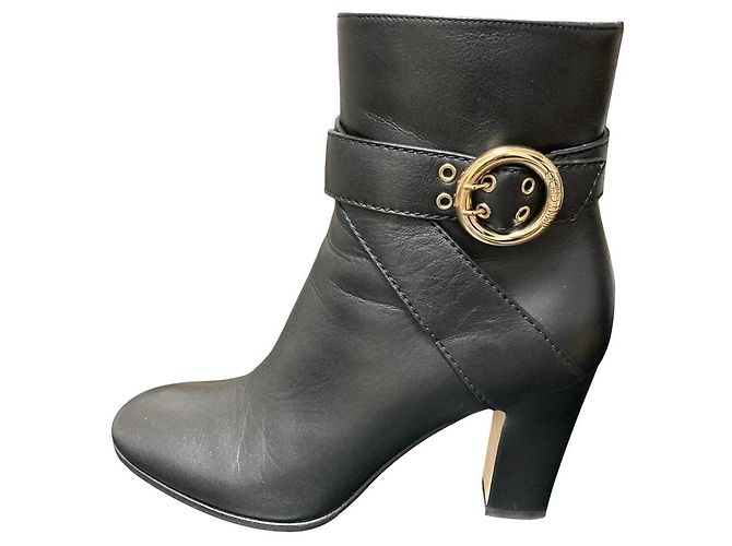 Leder-Stiefeletten BLANKA 85 JIMMY CHOO Schwarz - Ansicht 3