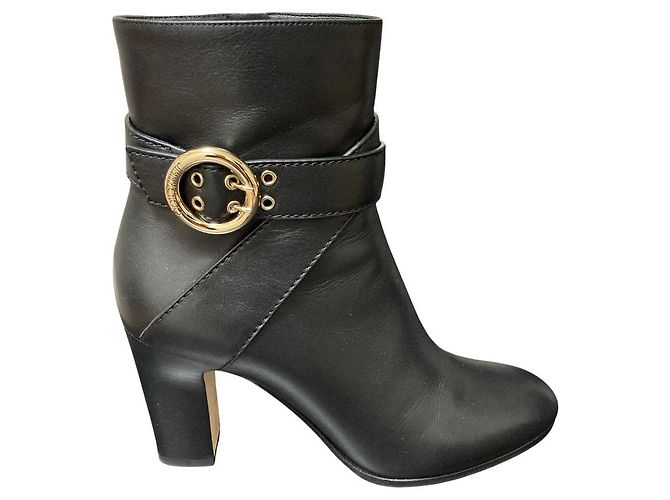 Leder-Stiefeletten BLANKA 85 JIMMY CHOO Schwarz - Ansicht 5