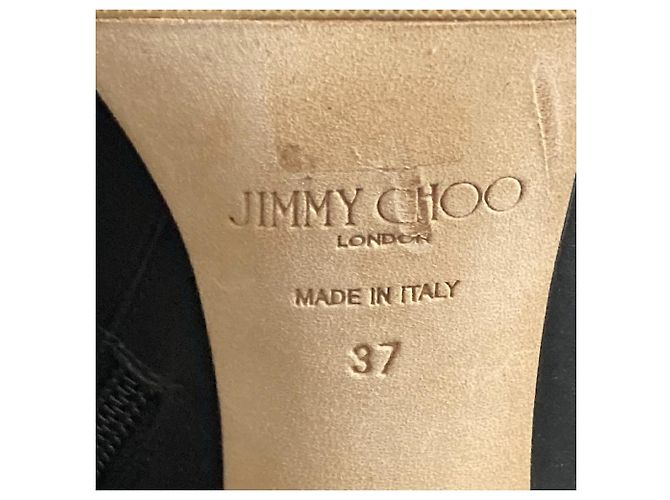 Leder-Stiefeletten BLANKA 85 JIMMY CHOO Schwarz - Ansicht 7