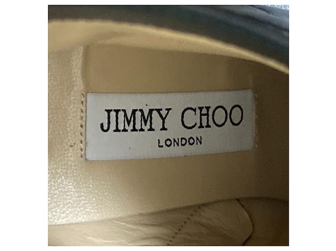 Leder-Stiefeletten BLANKA 85 JIMMY CHOO Schwarz - Ansicht 8