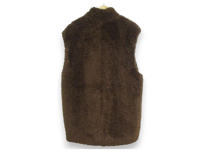 Autre Marque MUSE de Deuxieme Classe TEDDY BOA VEST Chaleco de boa Castaño - vista 2