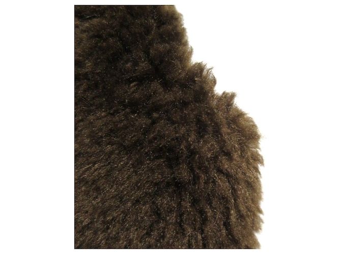 Autre Marque MUSE de Deuxieme Classe TEDDY BOA VEST Chaleco de boa Castaño - vista 6