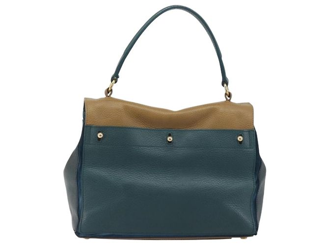 Saint Laurent Tricolor Muse Two Leather Medium Multicor - vista 2