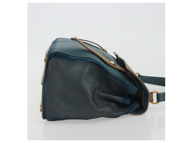 Saint Laurent Tricolor Muse Two Leather Medium Multicor - vista 3
