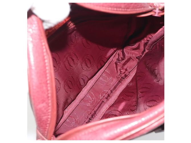 Cartier Tasseled Must de Cartier Leather Bordò - vista 5