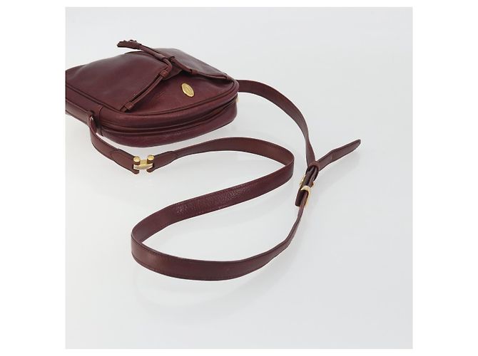 Cartier Tasseled Must de Cartier Leather Bordò - vista 6