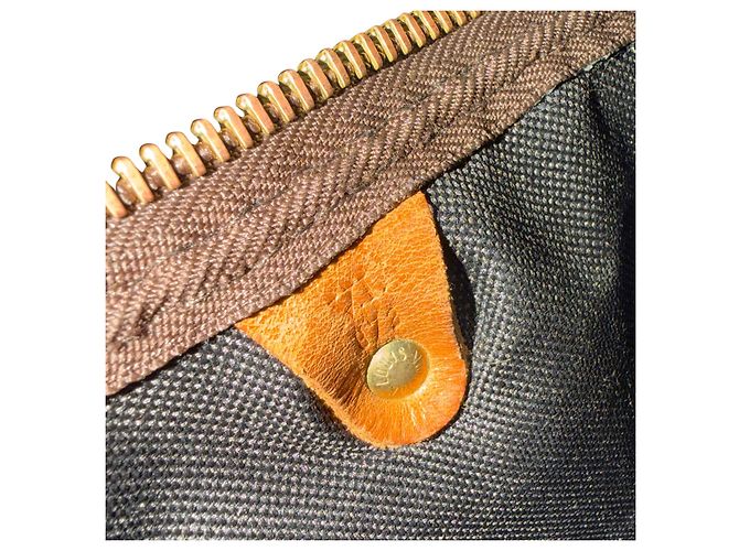 Louis Vuitton Keepall 50 Custom Van Gogh 'Terrazza del Caffè la Sera' Marrone Multicolore Beige - vista 13