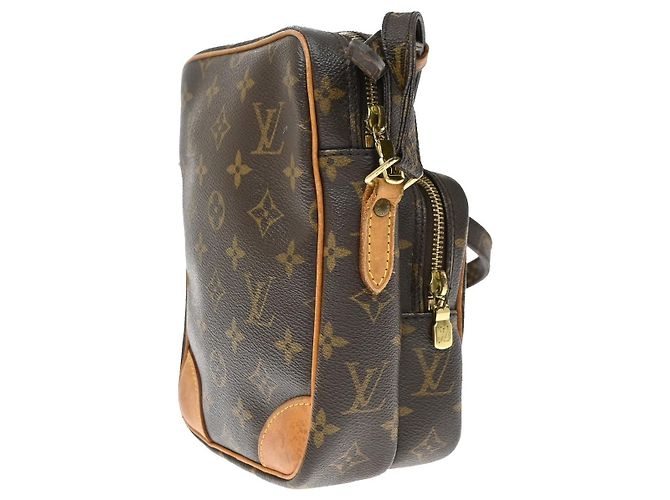 Louis Vuitton Amazone Monogram Canvas Mini Marrone - vista 4