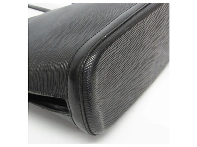 Louis Vuitton Lussac en piel Epi Negro - vista 6