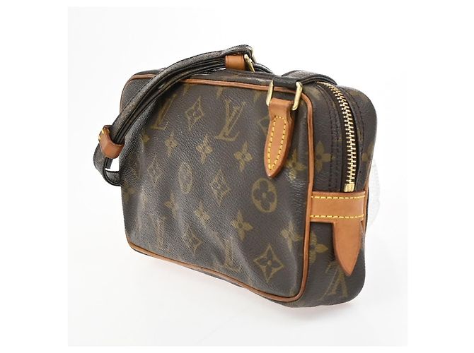Louis Vuitton Pochette Marly Bandouliere Monogram Canvas medium Marrone - vista 2