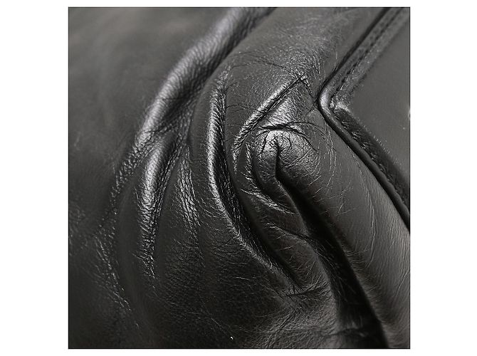 Chanel Coco Cocoon Reversible Tote aus gestepptem Lammleder Medium Schwarz - Ansicht 6
