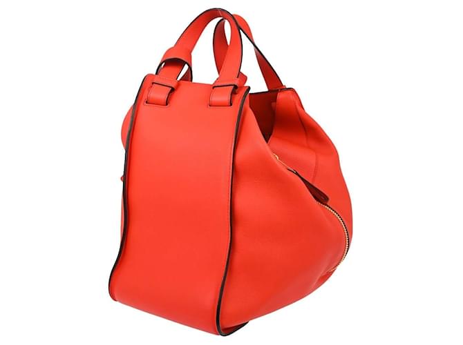 Loewe Hammock Leather Small Rot - Ansicht 2