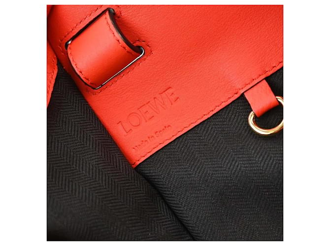 Loewe Hammock Leather Small Rot - Ansicht 4