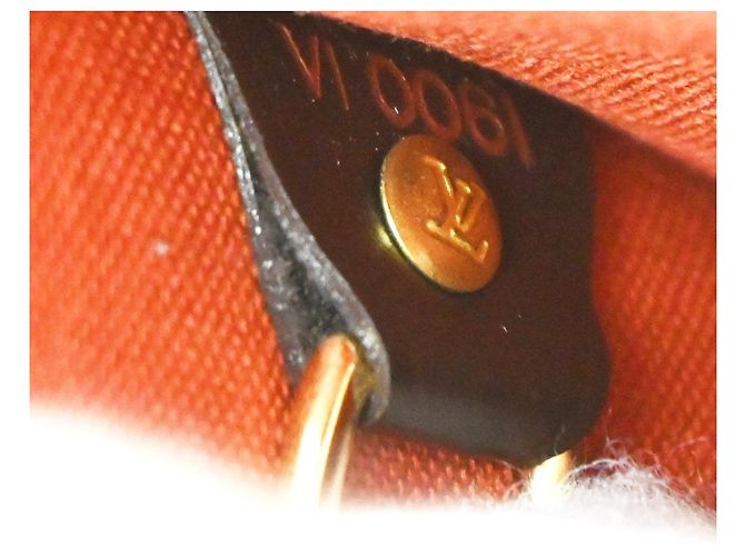 Louis Vuitton Portobello Messenger Damier Ebene Marrone - vista 7