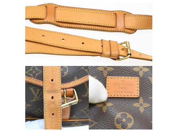 Louis Vuitton Saumur Monogram Canvas 35 Marrone - vista 6