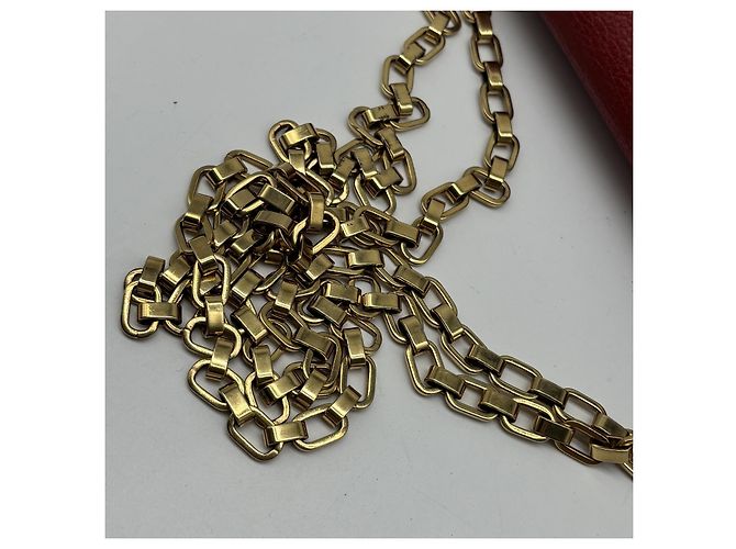 Louis Vuitton Pallas Chain Shoulder Monogram Canvas e Calfskin Large Marrone - vista 7