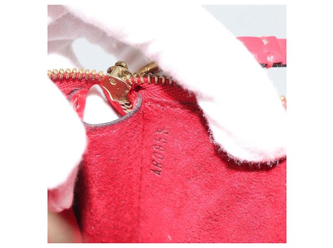 Louis Vuitton Pochette Accessoires Epi Medium Rosso - vista 7