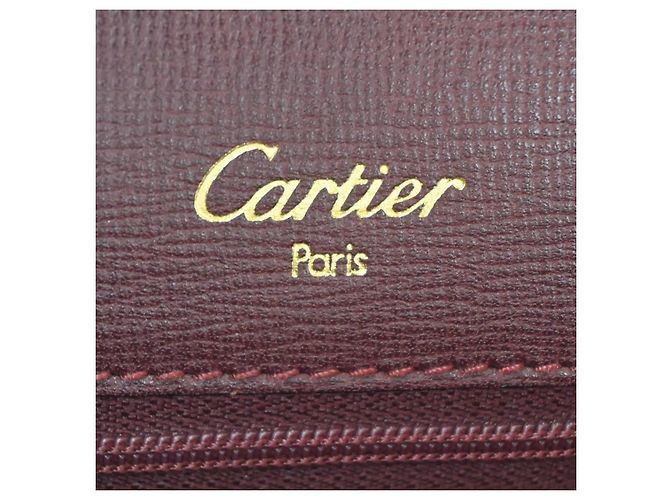 Must De Cartier in pelle Bordò - vista 6