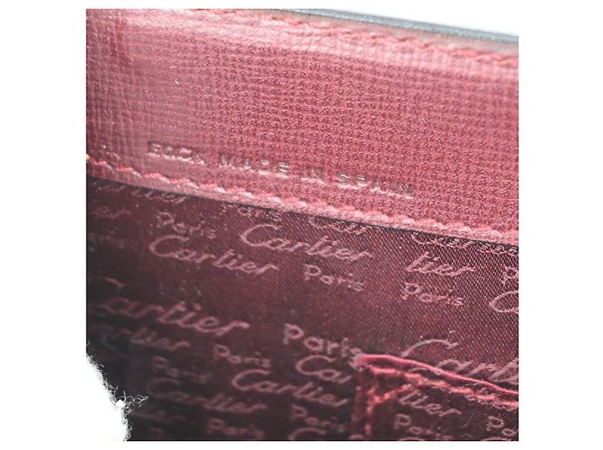 Must De Cartier in pelle Bordò - vista 7